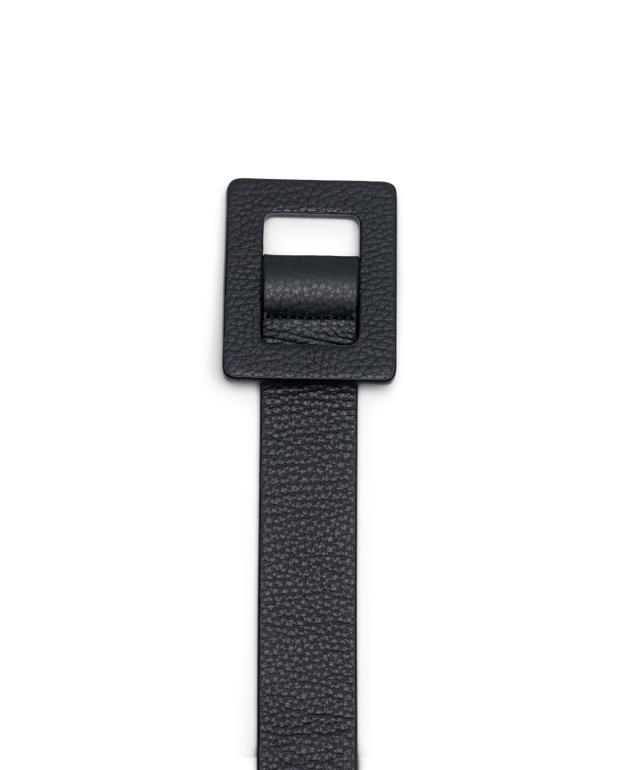 Collection Lottusse Accessories Black NT4PP428 Talaia Grain Calf Buckle
