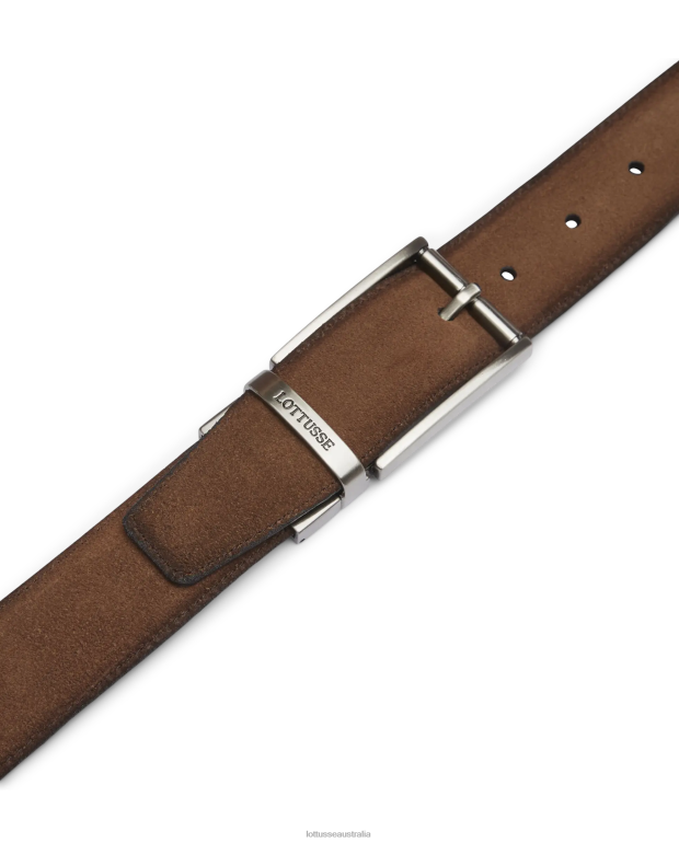 Collection Lottusse Accessories Brown NT4PP444 Cinturon Suede Calf Buckle