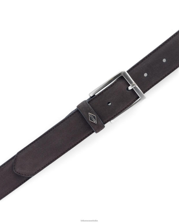 Collection Lottusse Accessories Mocha NT4PP436 Cinturon Suede Calf Buckle