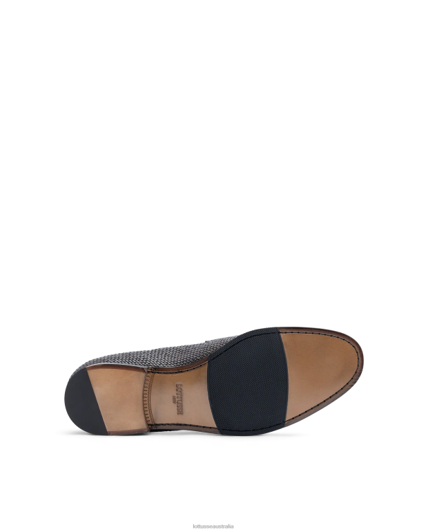 Men Lottusse Footwear Mocha NT4PP96 Verona Mesh Canguro Loafers