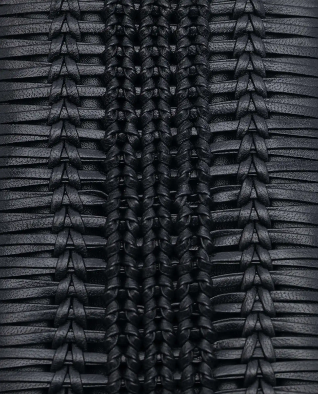 Women Lottusse Accessories Black NT4PP364 Edit Braided Goat Case