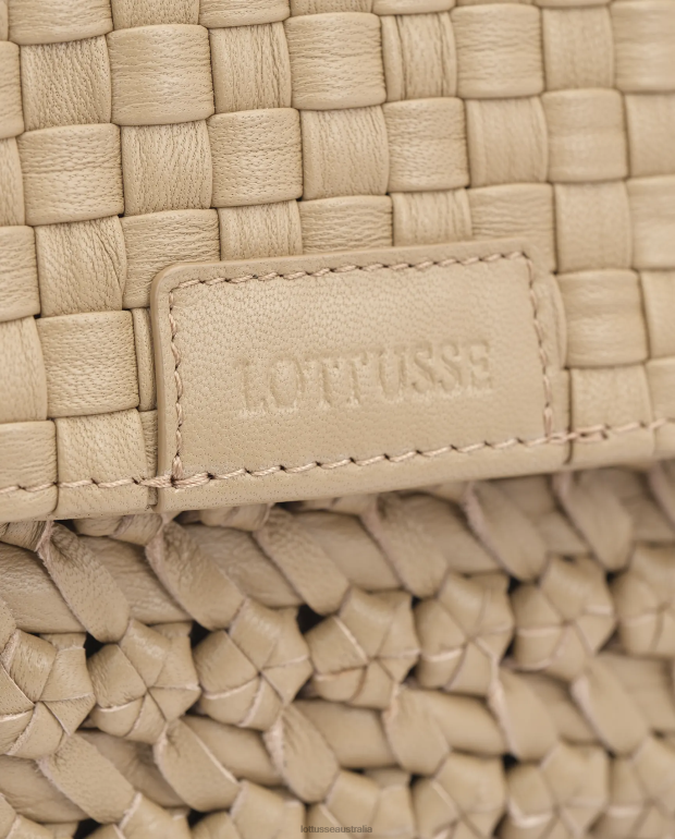 Women Lottusse Accessories Brown NT4PP387 Noodbag Lamb Crossbody Noodbag