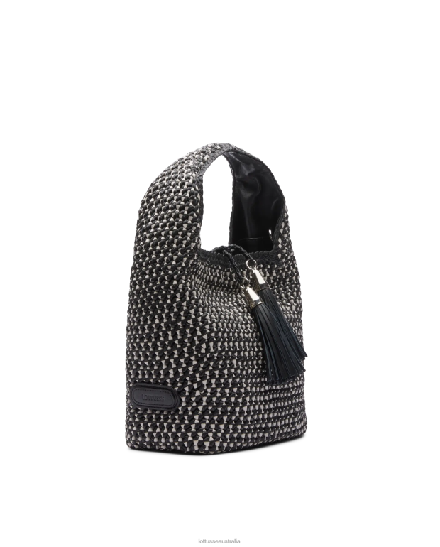 Women Lottusse Accessories Multicolour NT4PP352 Noodbag Merino Lamb Soft Hobo