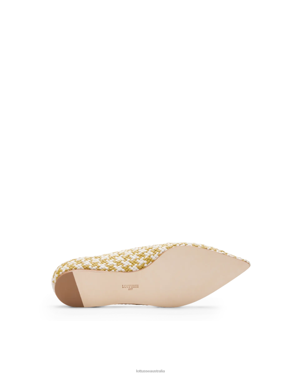 Women Lottusse Footwear Multicolour NT4PP312 Summer Lamb Mesh Leather Pumps